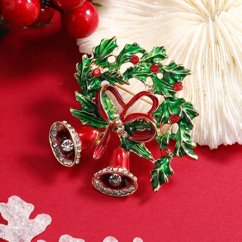 Purplehecate Christmas Bells Pin
