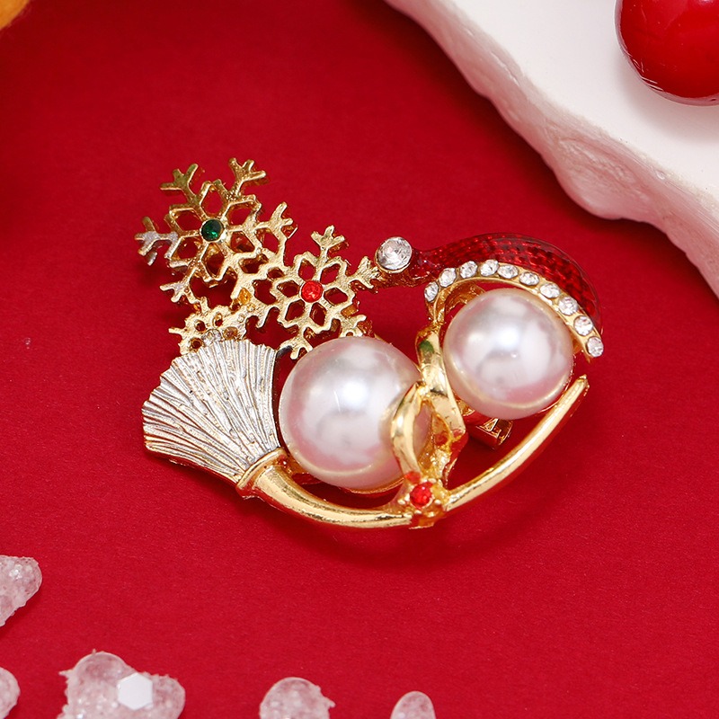 Purplehecate Christmas Snowman Pin