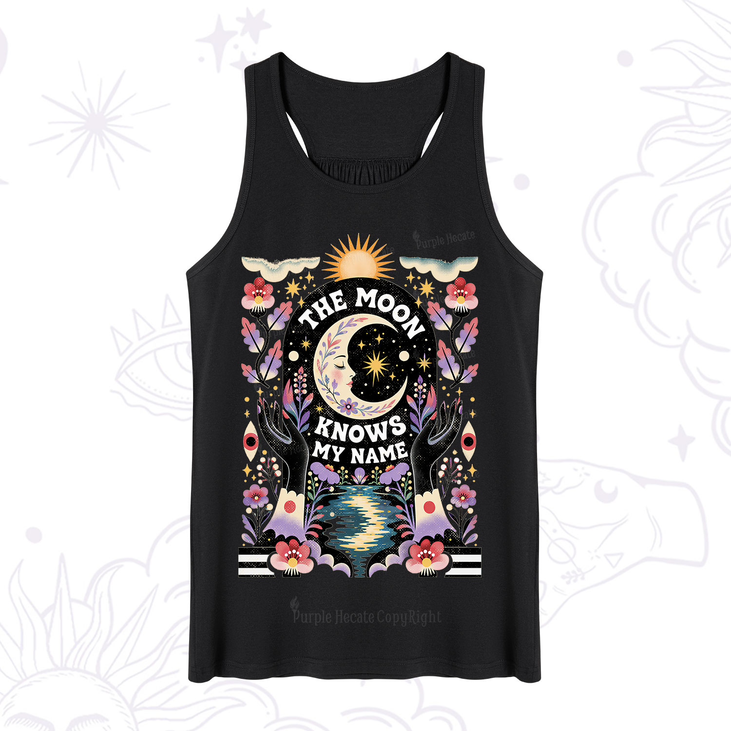 Purplehecate The Moon Knows My Name Tank