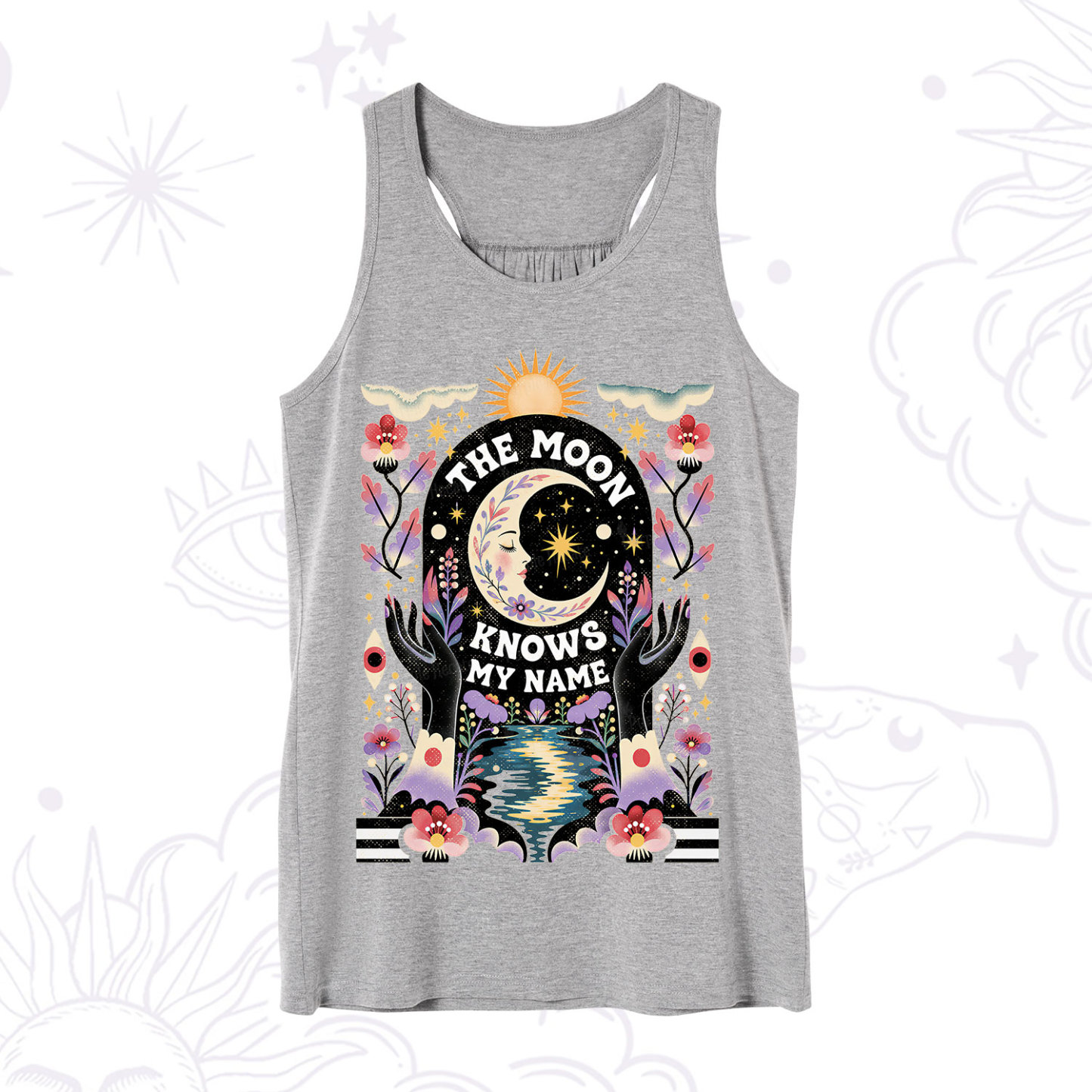 Purplehecate The Moon Knows My Name Tank