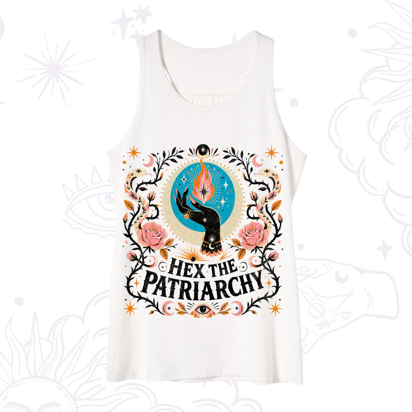 Purplehecate Hex The Patriarchy Tank
