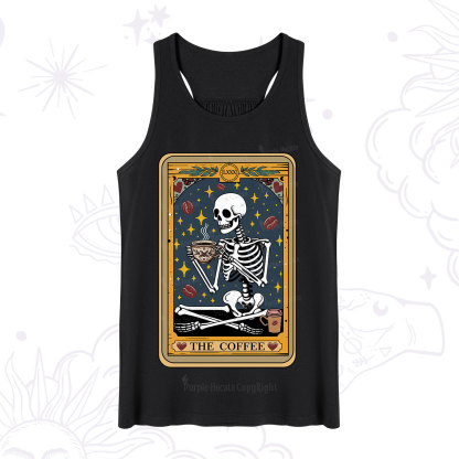 Purplehecate The Coffee Lover Tarot Card Tank