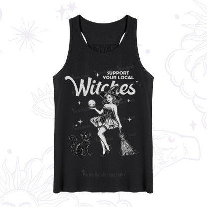 Purplehecate Support Your Local Witches Tank