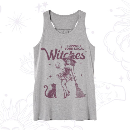 Purplehecate Support Your Local Witches Tank