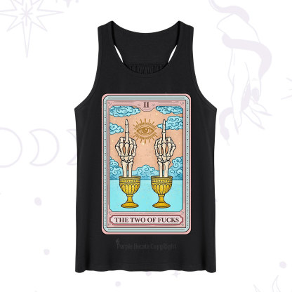 Purplehecate The Two of Fucks Tarot Tank