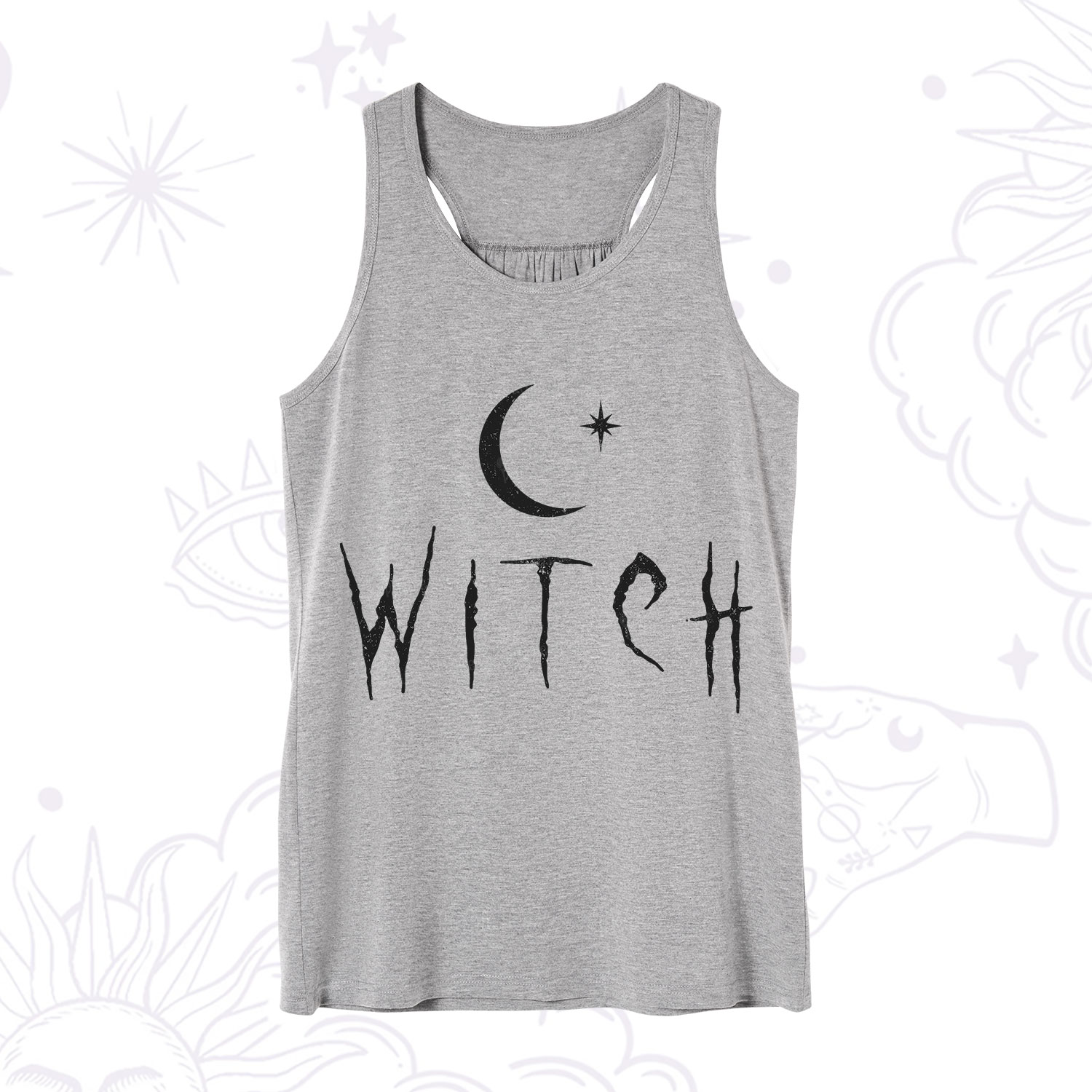 Purplehecate Witchy Moon Tank
