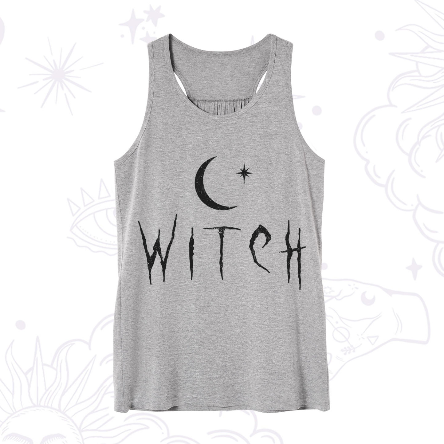 Purplehecate Witchy Moon Tank