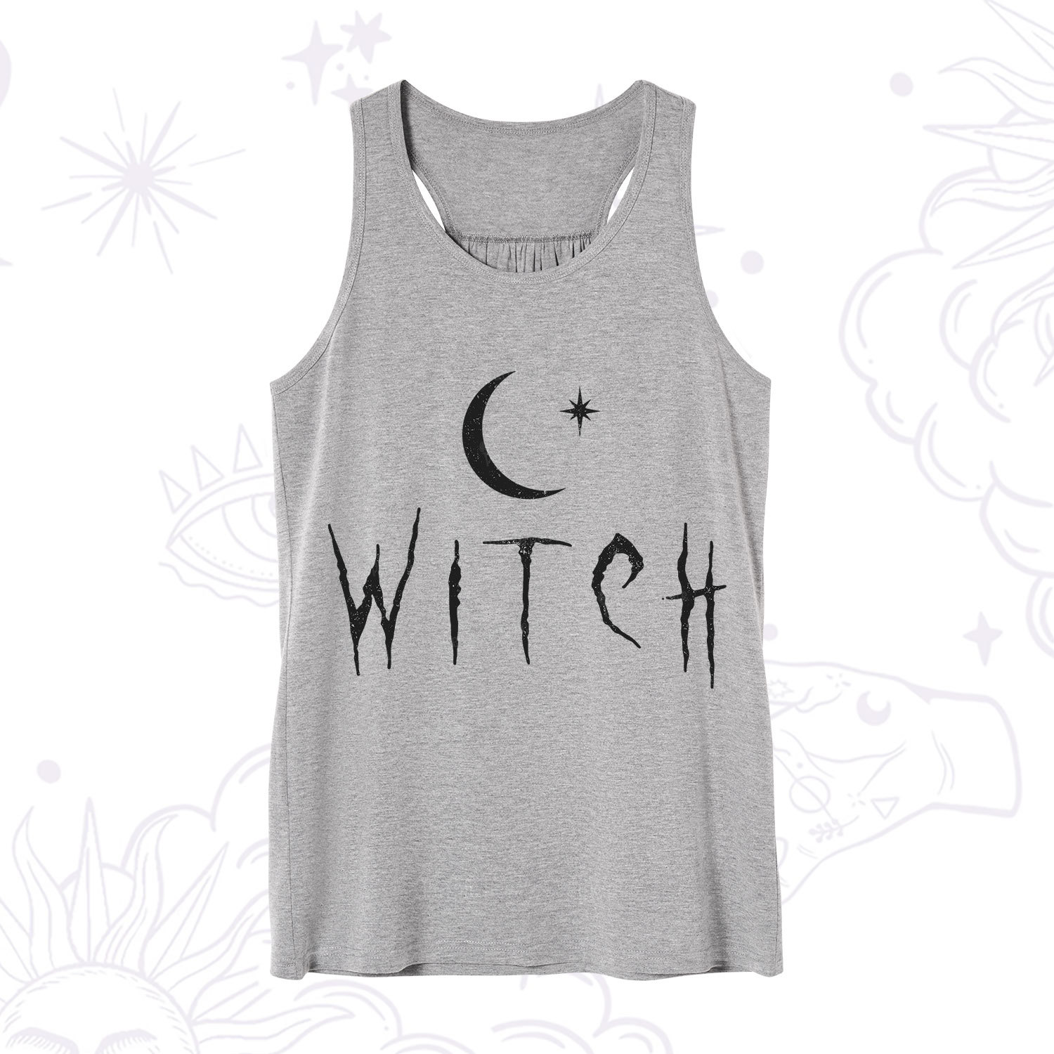 Purplehecate Witchy Moon Tank