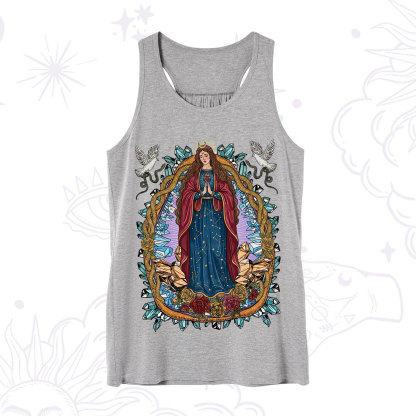 Purplehecate Crystal Rose Madonna Tank