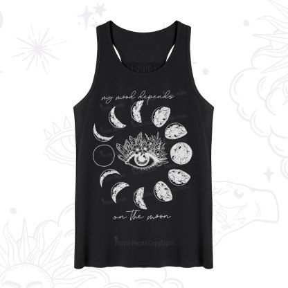 Purplehecate My Mood Depends On The Moon Tank