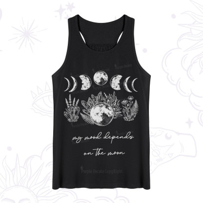 Purplehecate My Mood Depends On The Moon Tank
