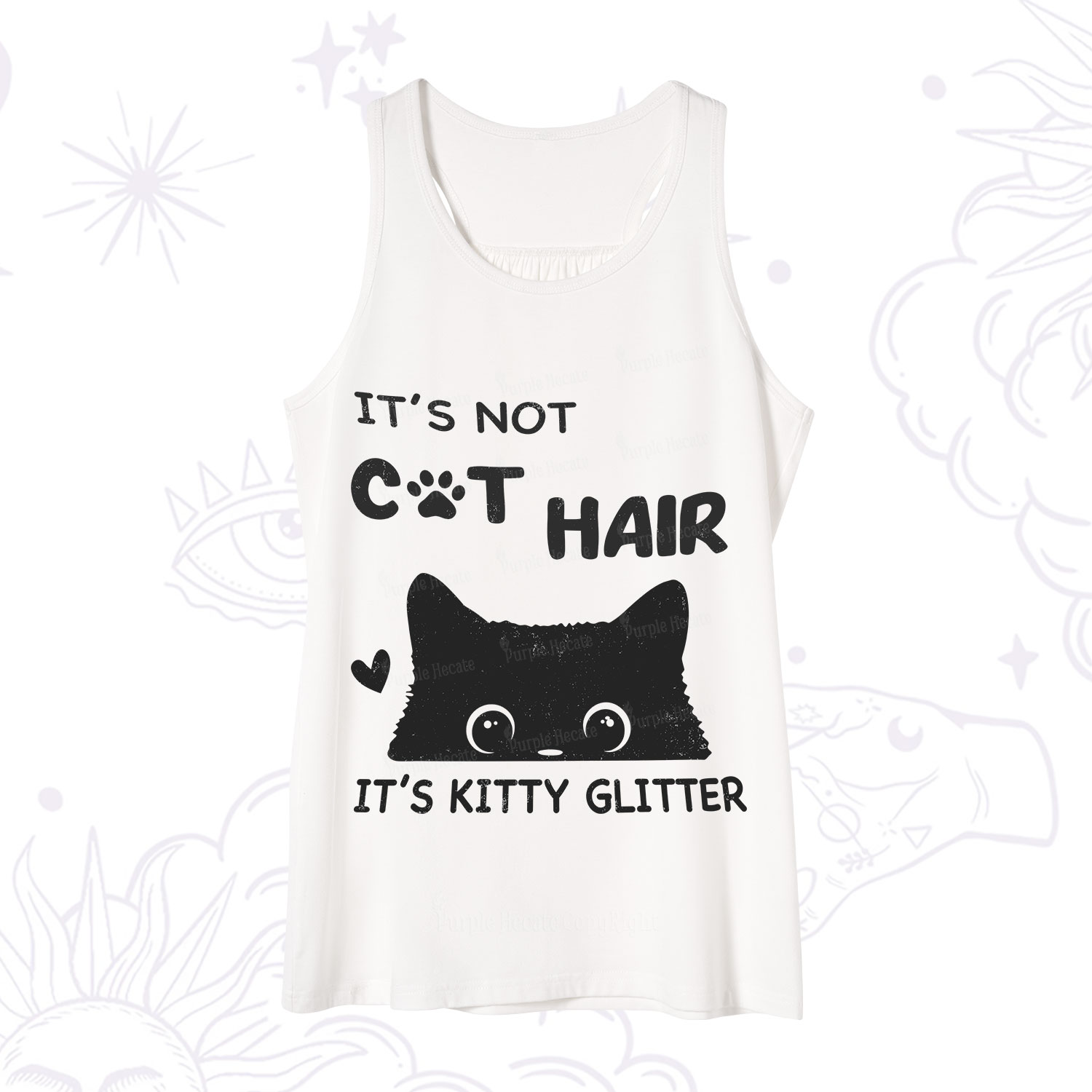 Purplehecate It's Not Cat Hair Tank