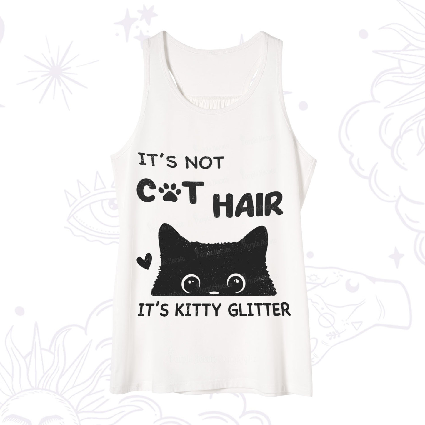 Purplehecate It's Not Cat Hair Tank