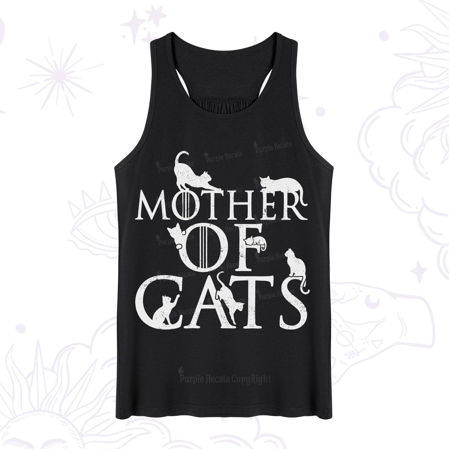 Purplehecate Mother of Cats Tank