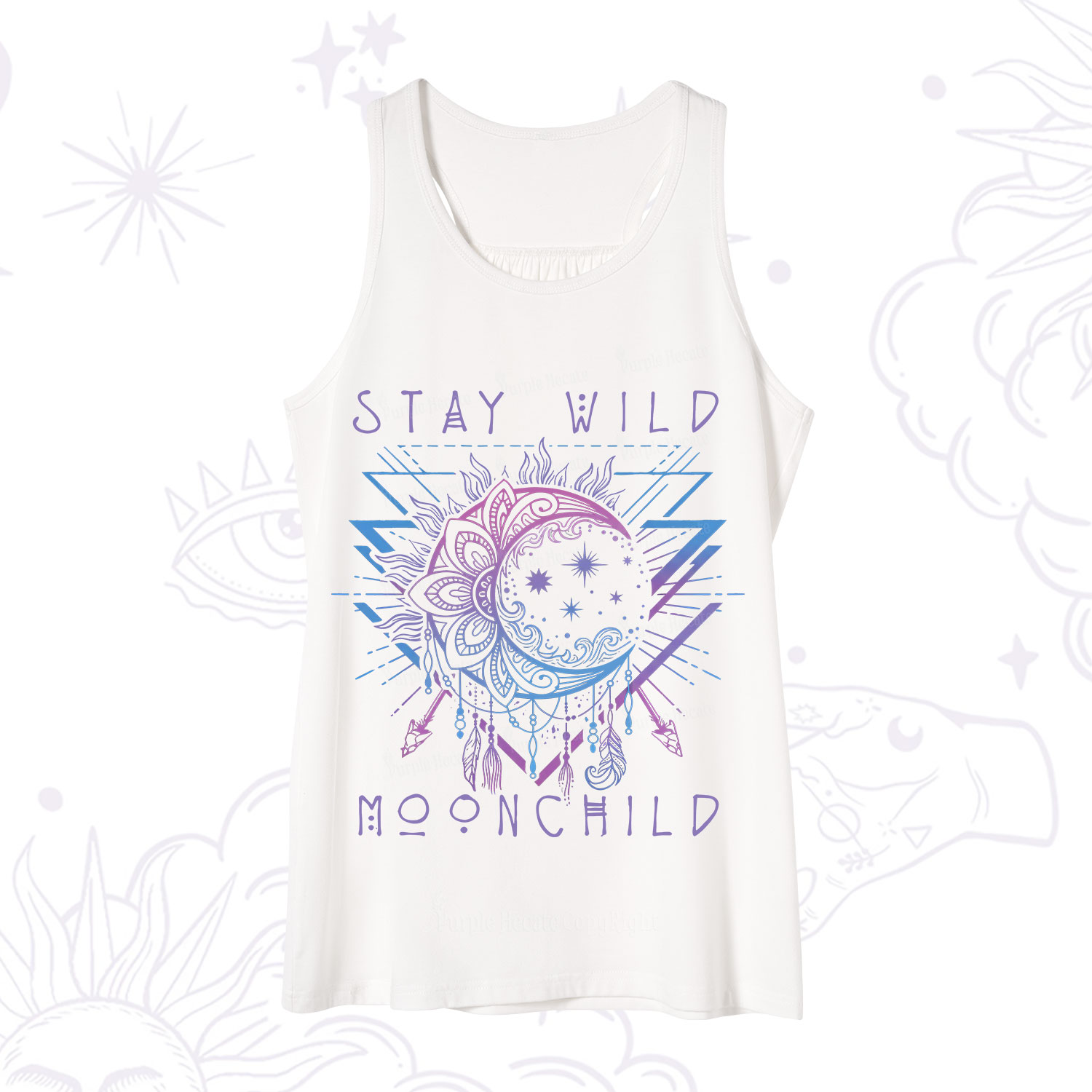 Purplehecate Stay Wild Moonchild Tank