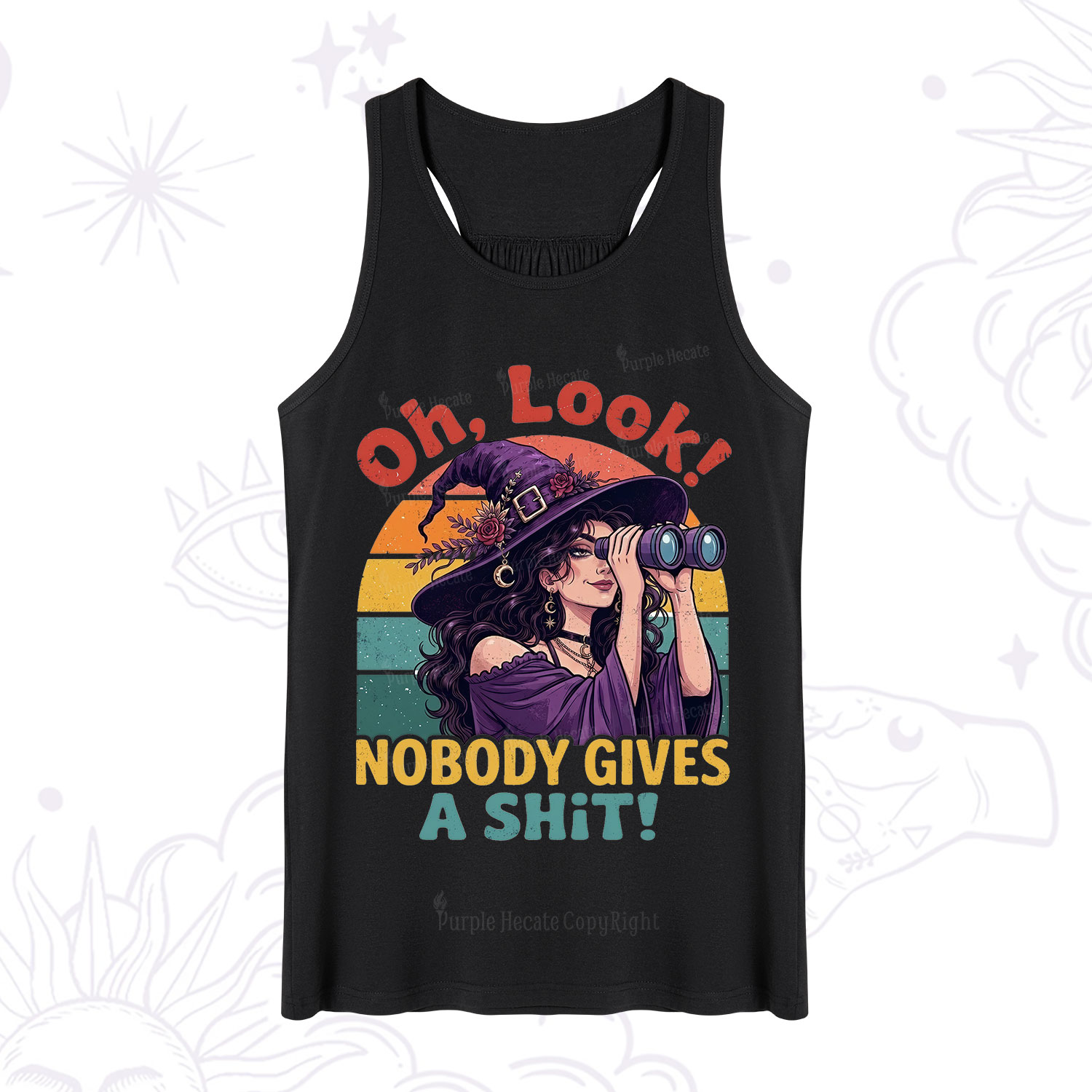 Purplehecate Oh Look Nobody Cares Witch Tank