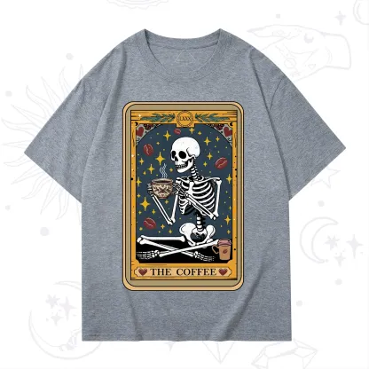 Purplehecate The Coffee Lover Tarot Card T-Shirt