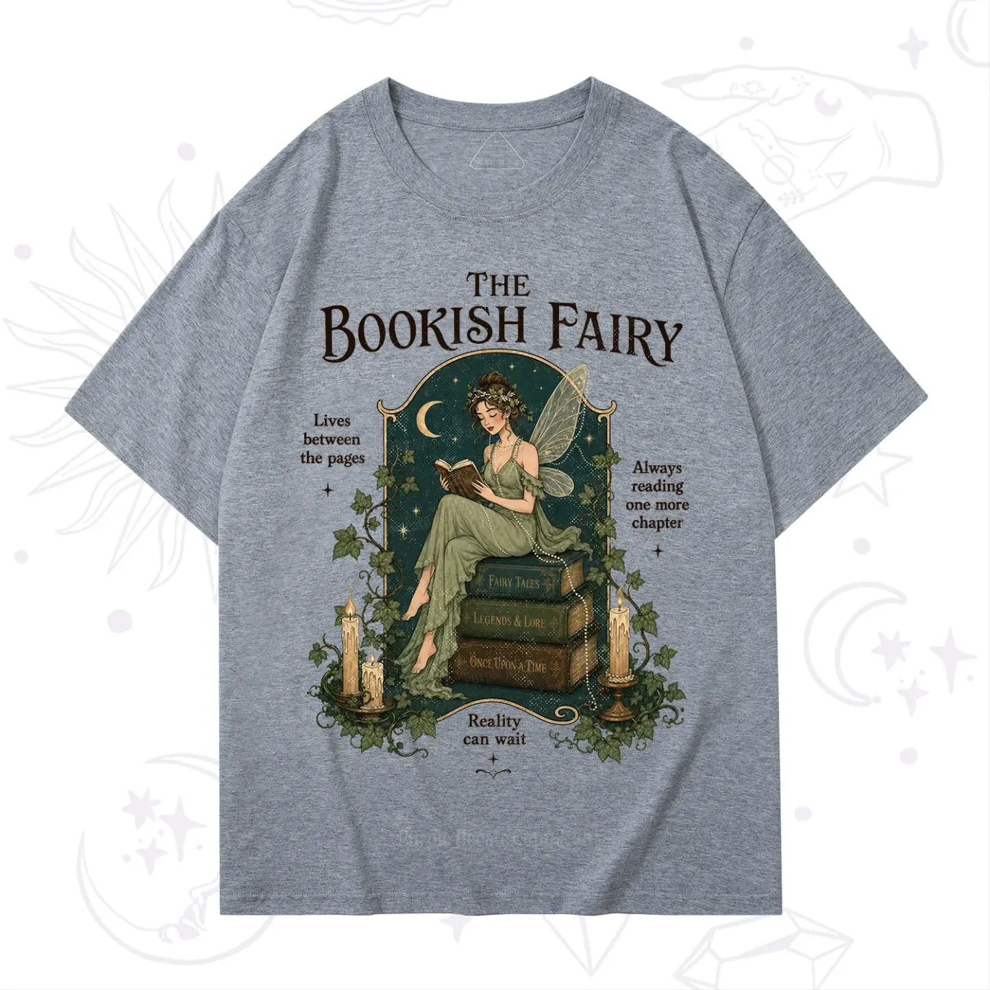 Purplehecate The Bookish Fairy T-Shirt