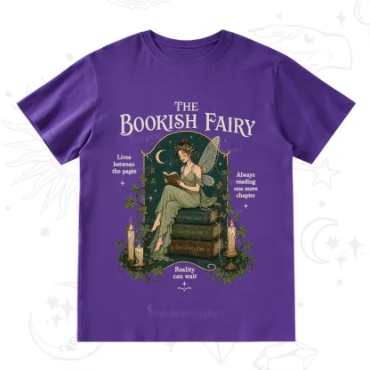 Purplehecate The Bookish Fairy T-Shirt