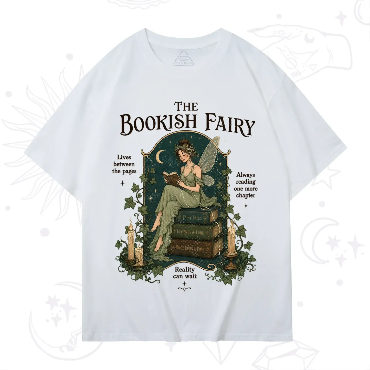 Purplehecate The Bookish Fairy T-Shirt