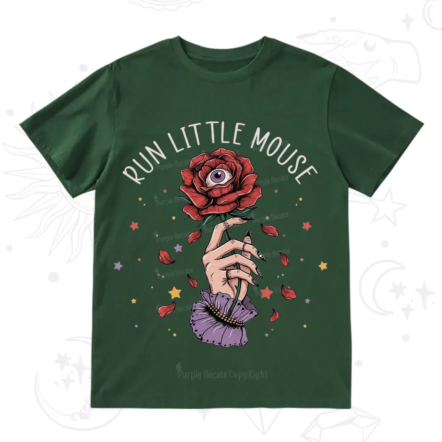 Purplehecate Run Little Mouse T-Shirt
