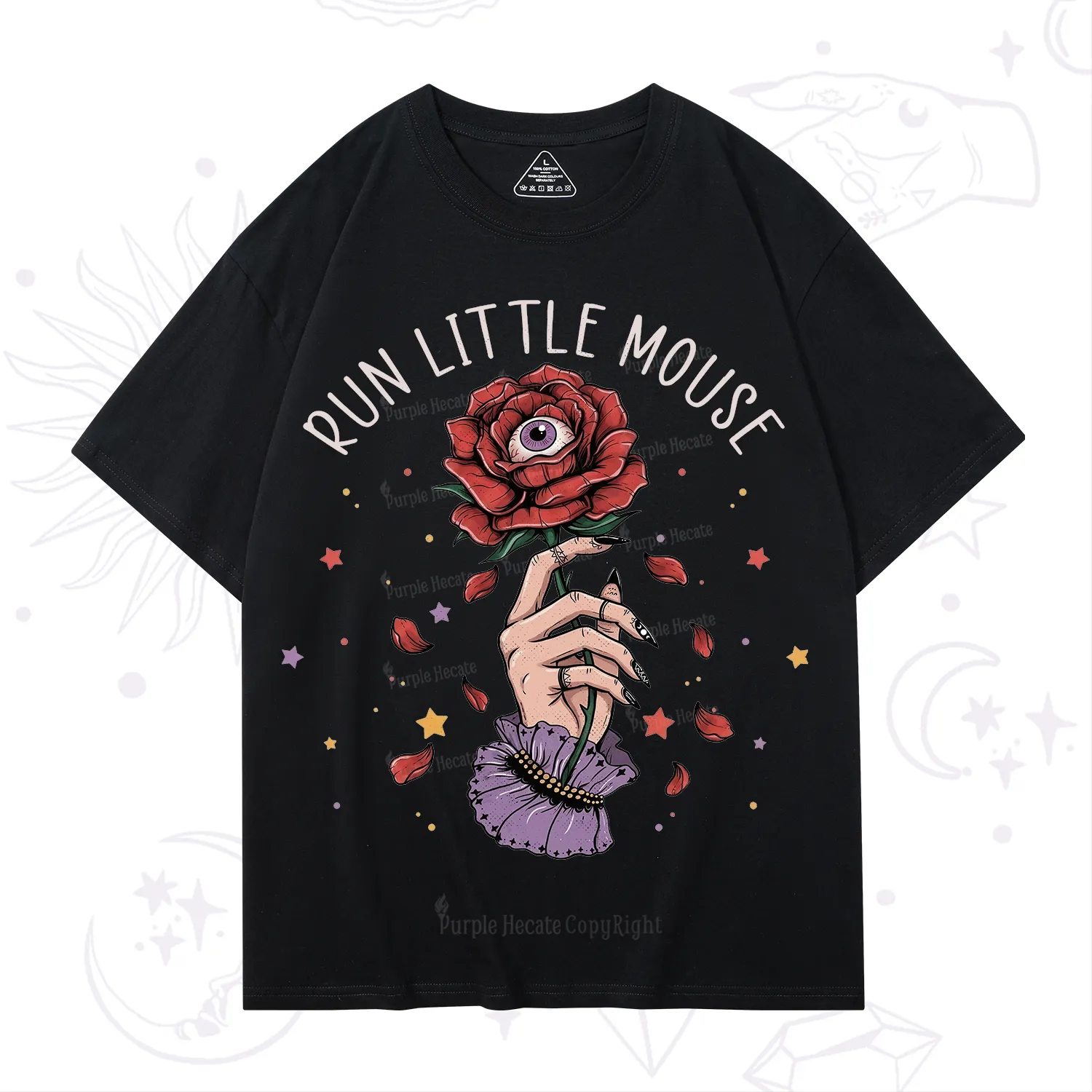 Purplehecate Run Little Mouse T-Shirt