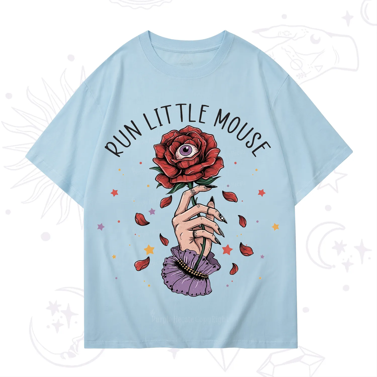 Purplehecate Run Little Mouse T-Shirt