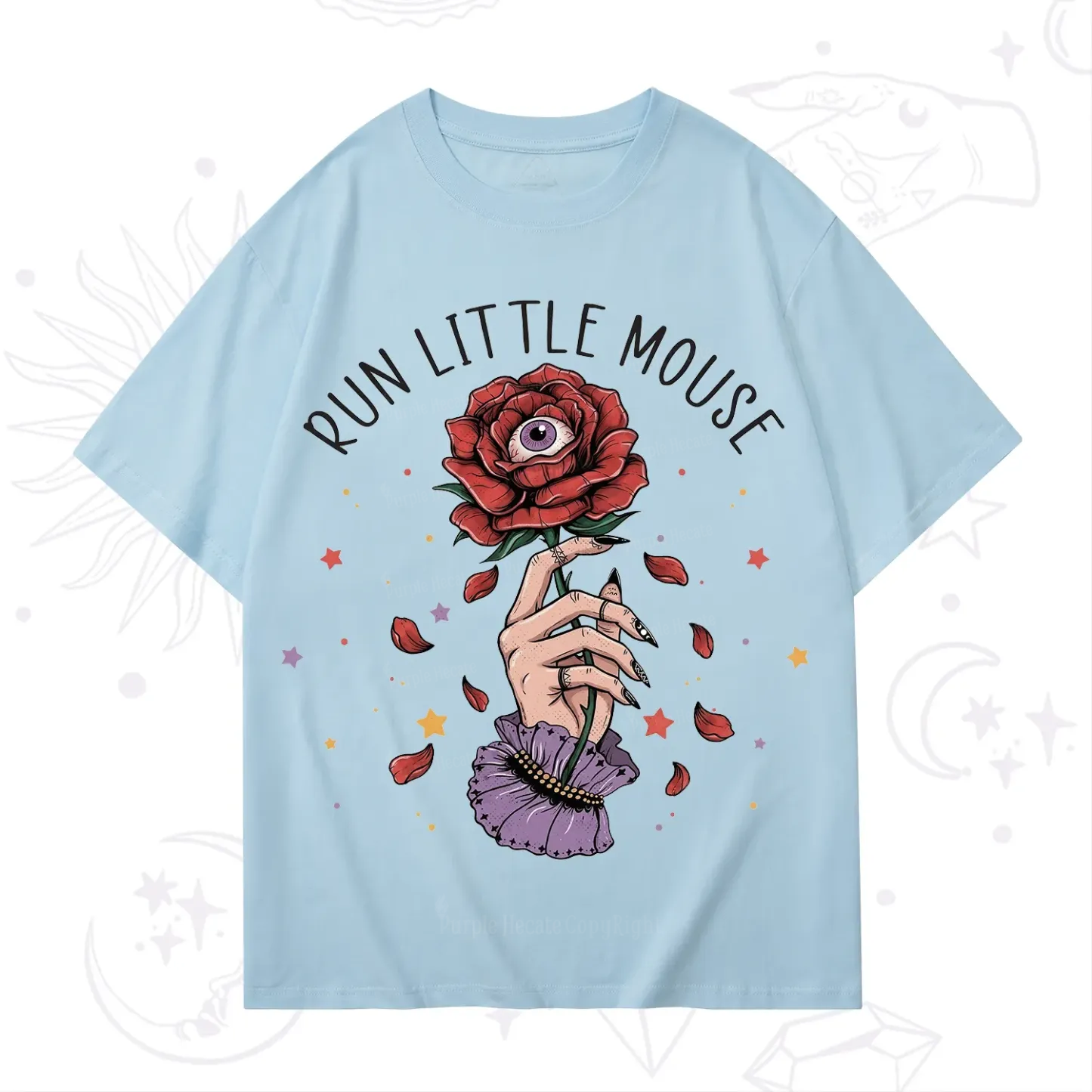 Purplehecate Run Little Mouse T-Shirt
