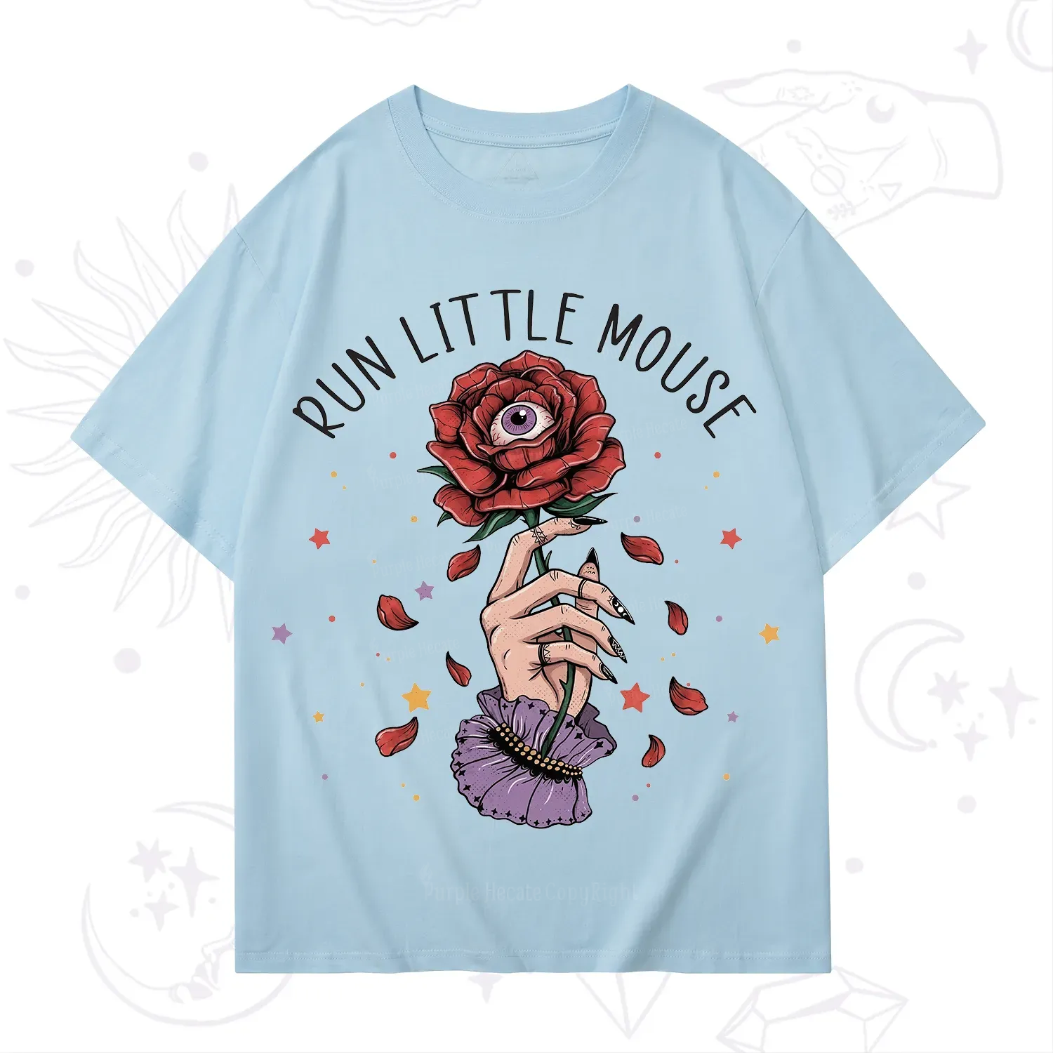 Purplehecate Run Little Mouse T-Shirt