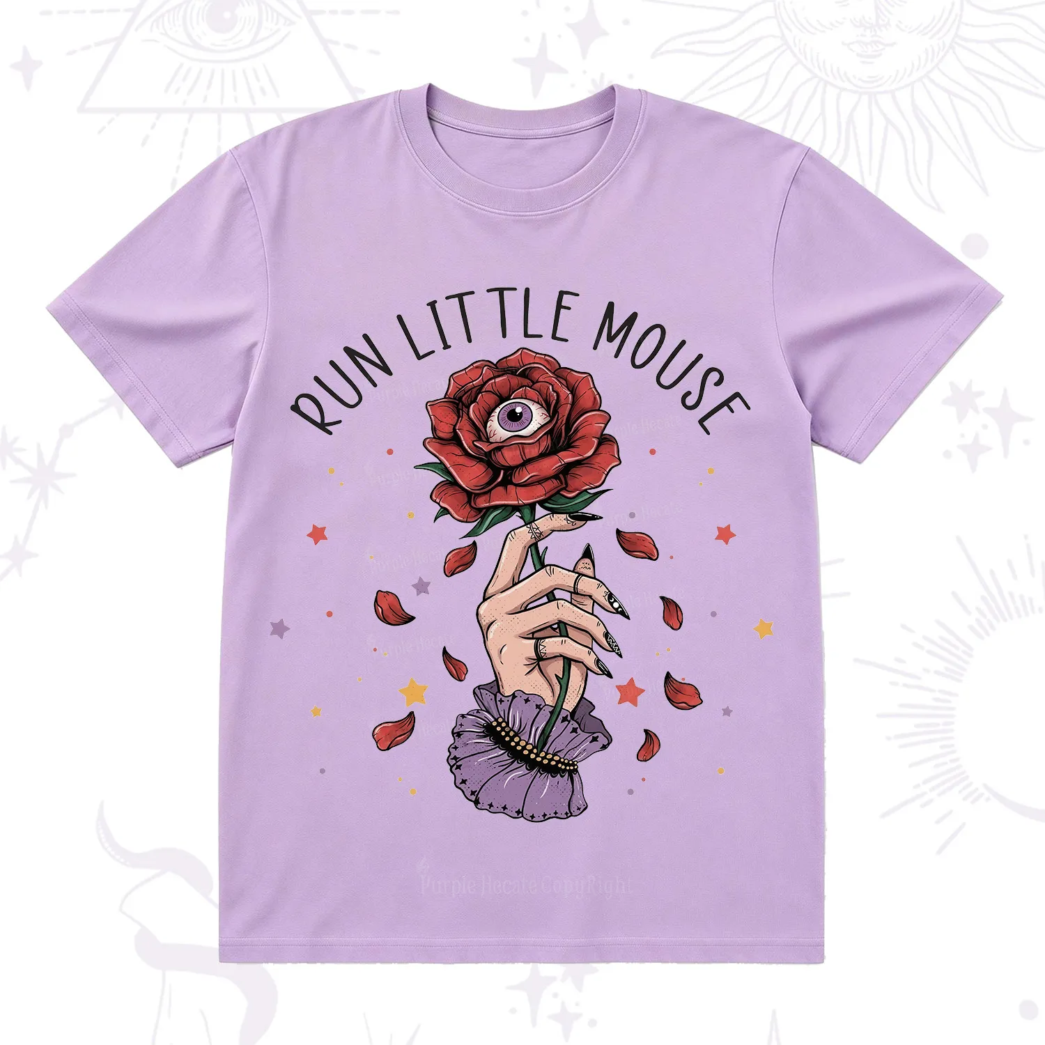Purplehecate Run Little Mouse T-Shirt