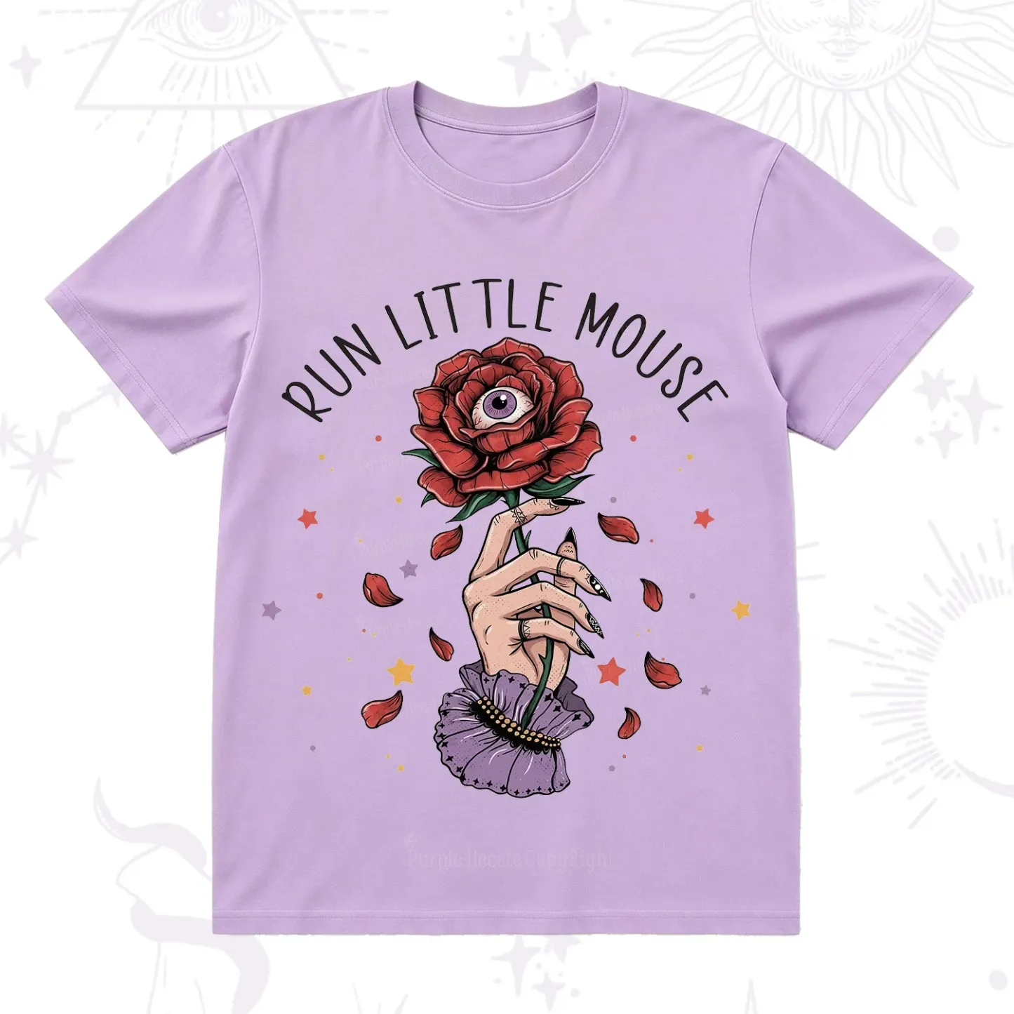 Purplehecate Run Little Mouse T-Shirt