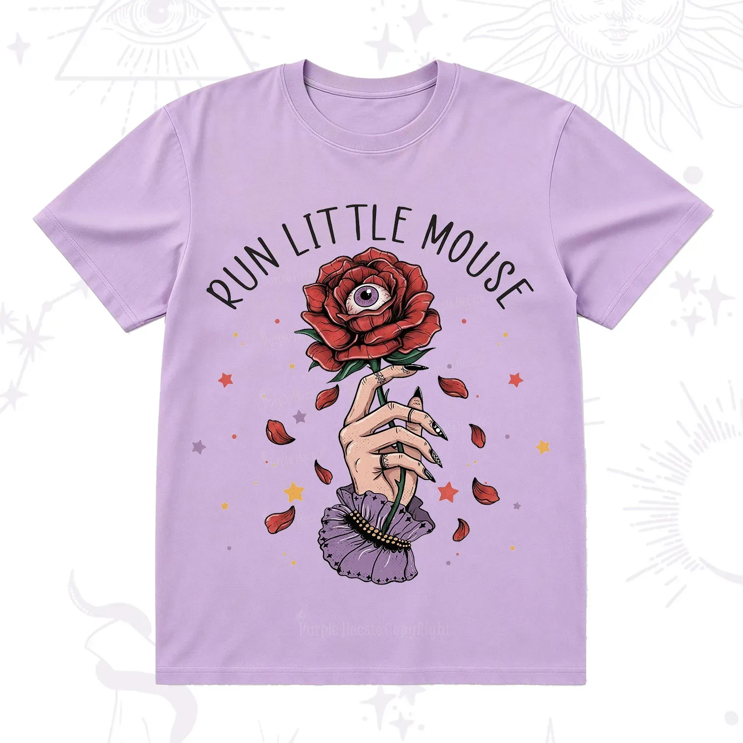 Purplehecate Run Little Mouse T-Shirt