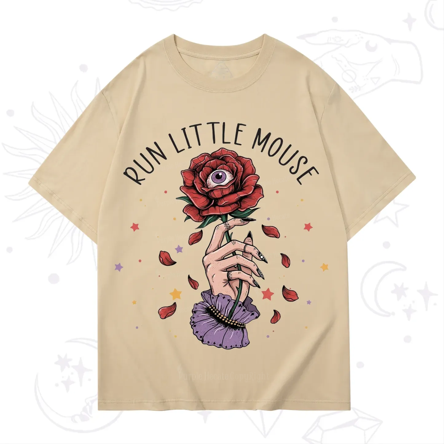 Purplehecate Run Little Mouse T-Shirt