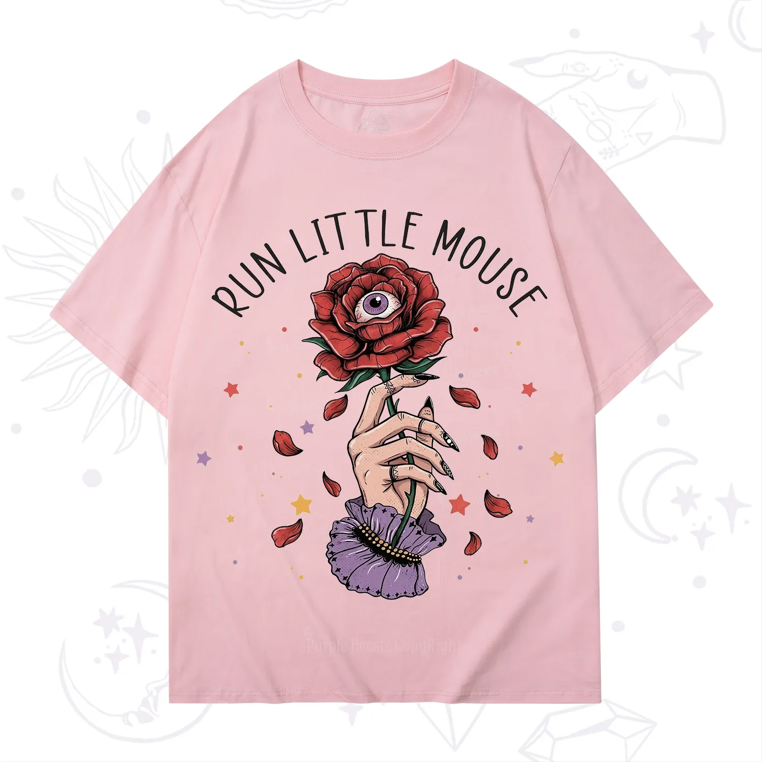 Purplehecate Run Little Mouse T-Shirt