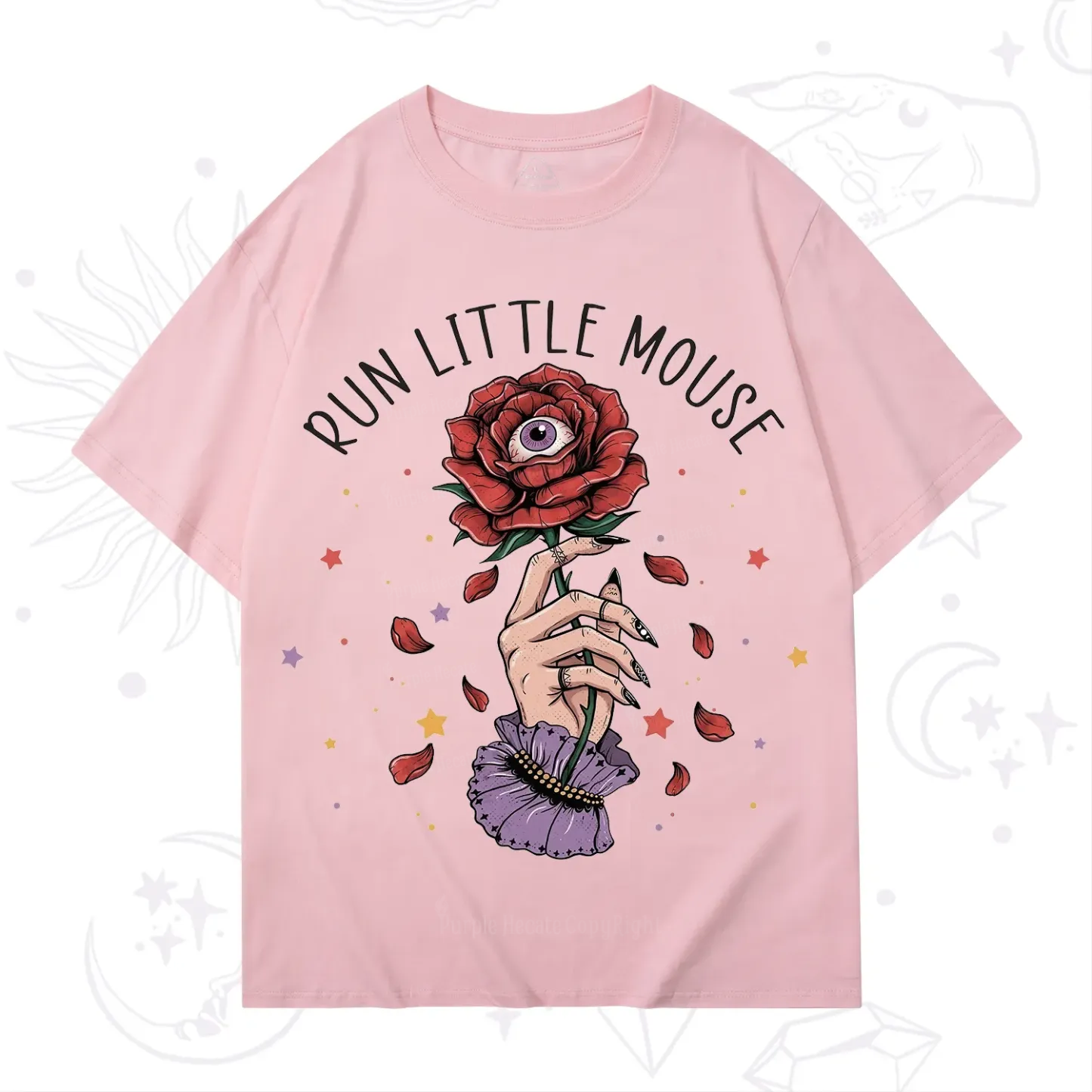 Purplehecate Run Little Mouse T-Shirt