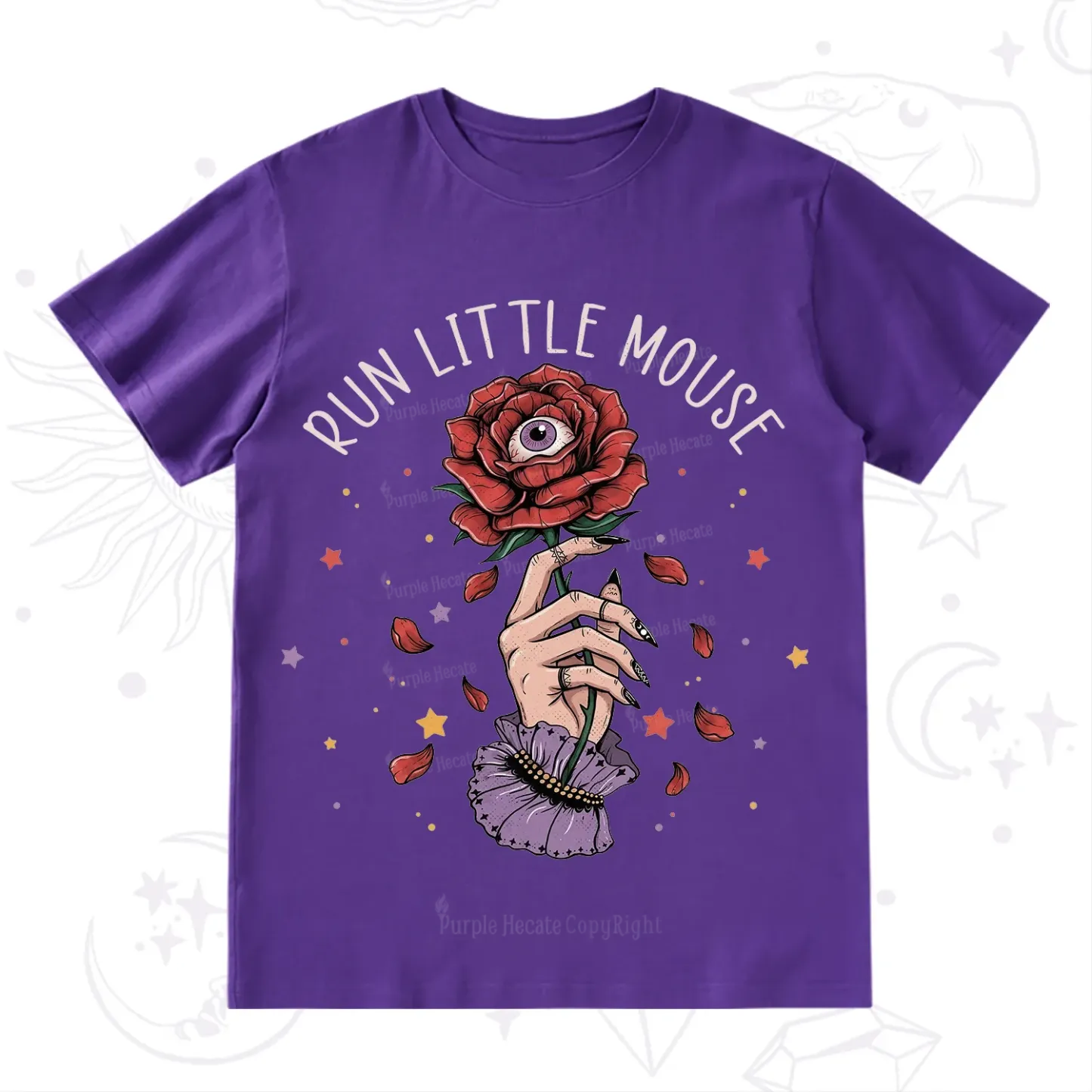 Purplehecate Run Little Mouse T-Shirt