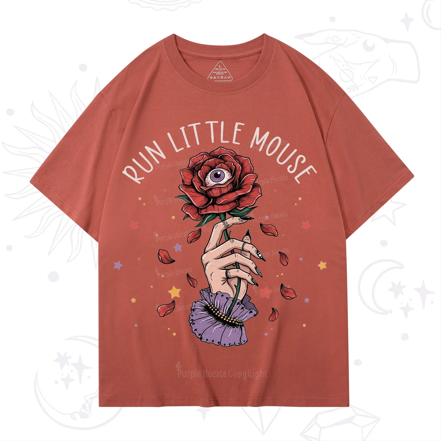 Purplehecate Run Little Mouse T-Shirt