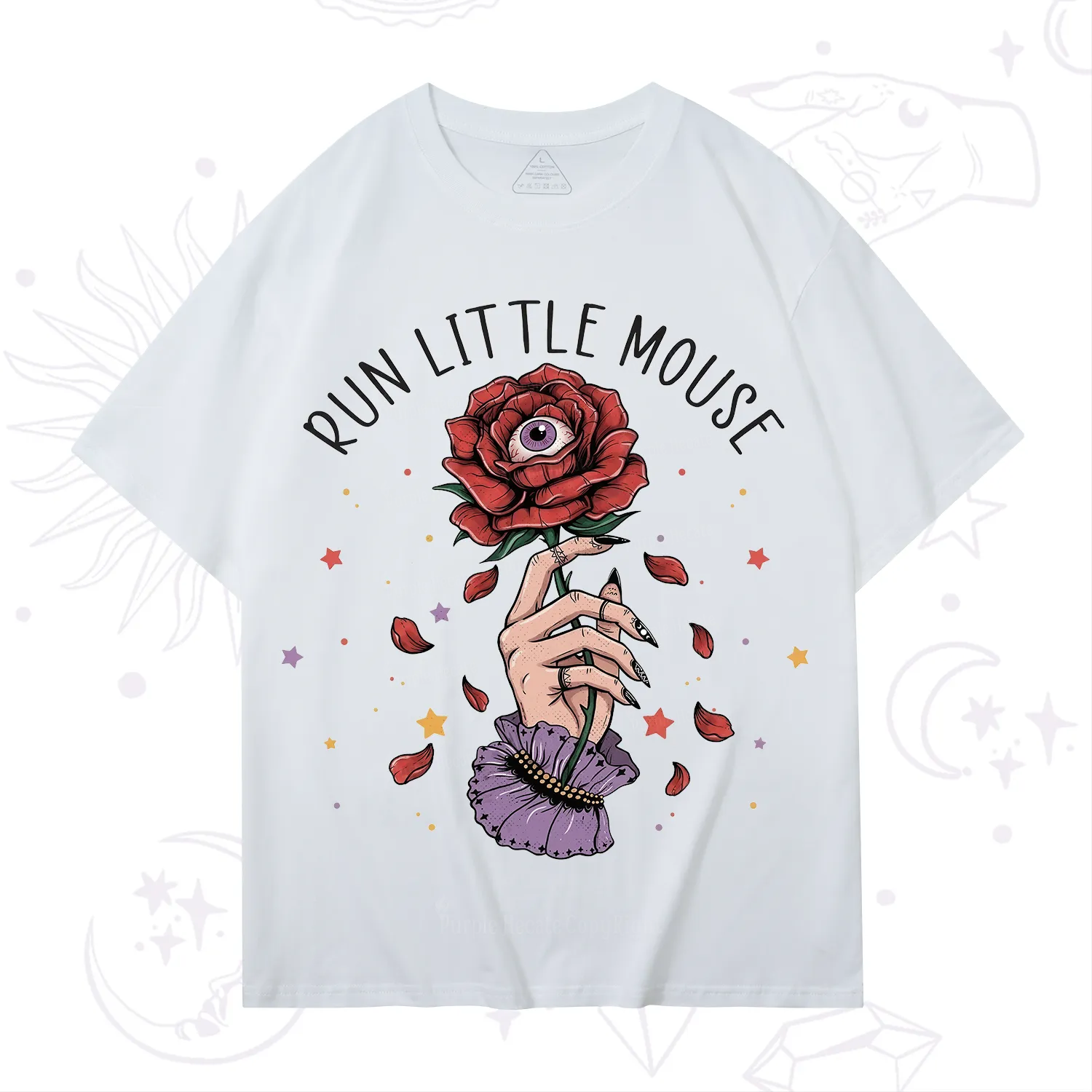 Purplehecate Run Little Mouse T-Shirt