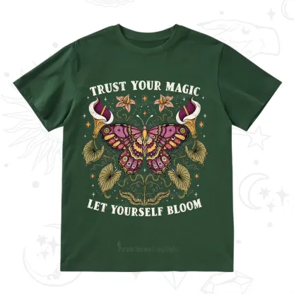 Purplehecate Trust Your Magic Butterfly T-Shirt