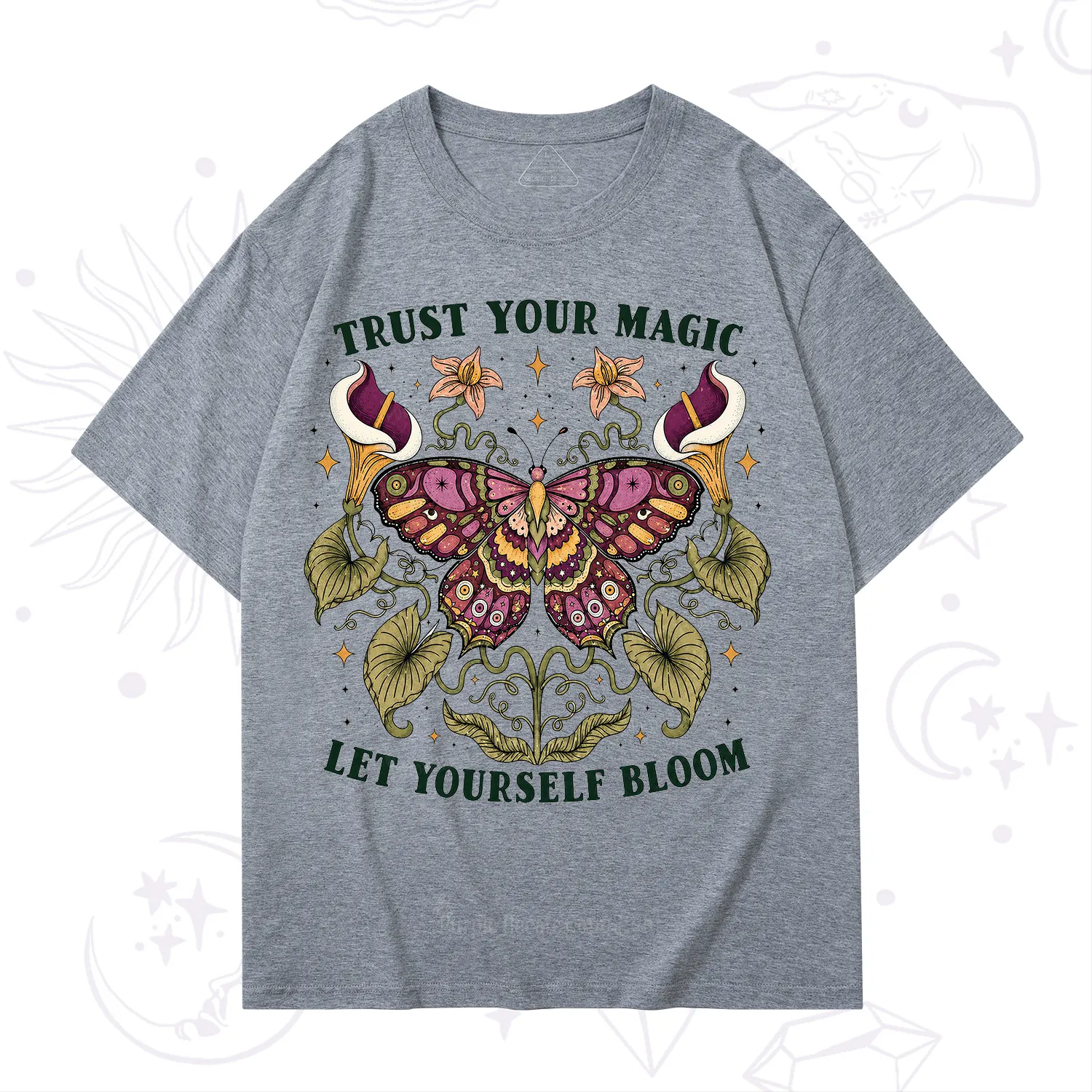 Purplehecate Trust Your Magic Butterfly T-Shirt