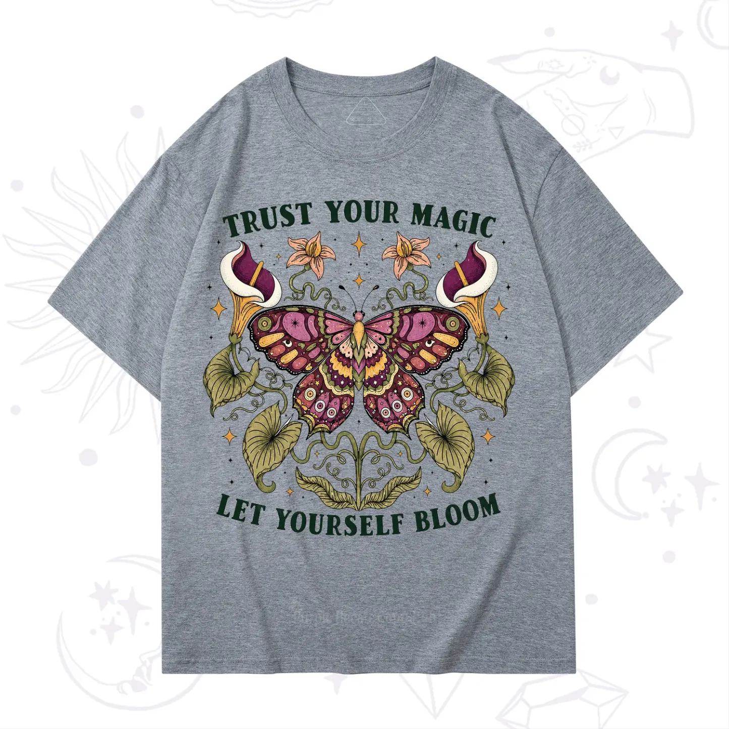 Purplehecate Trust Your Magic Butterfly T-Shirt