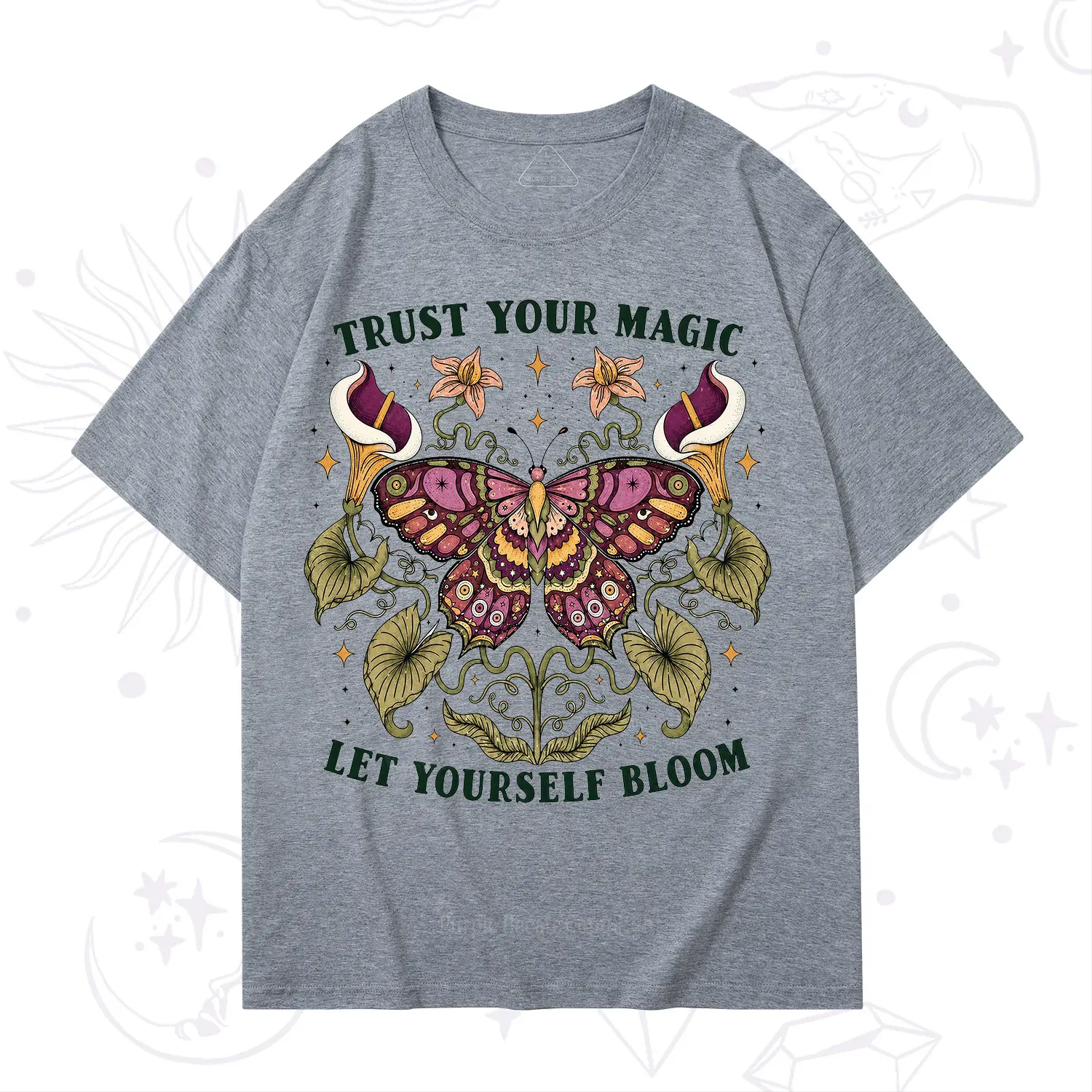 Purplehecate Trust Your Magic Butterfly T-Shirt