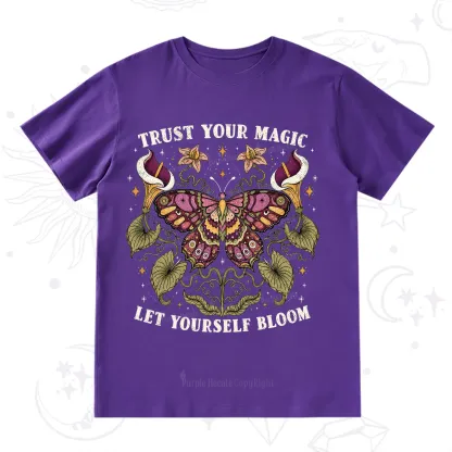 Purplehecate Trust Your Magic Butterfly T-Shirt