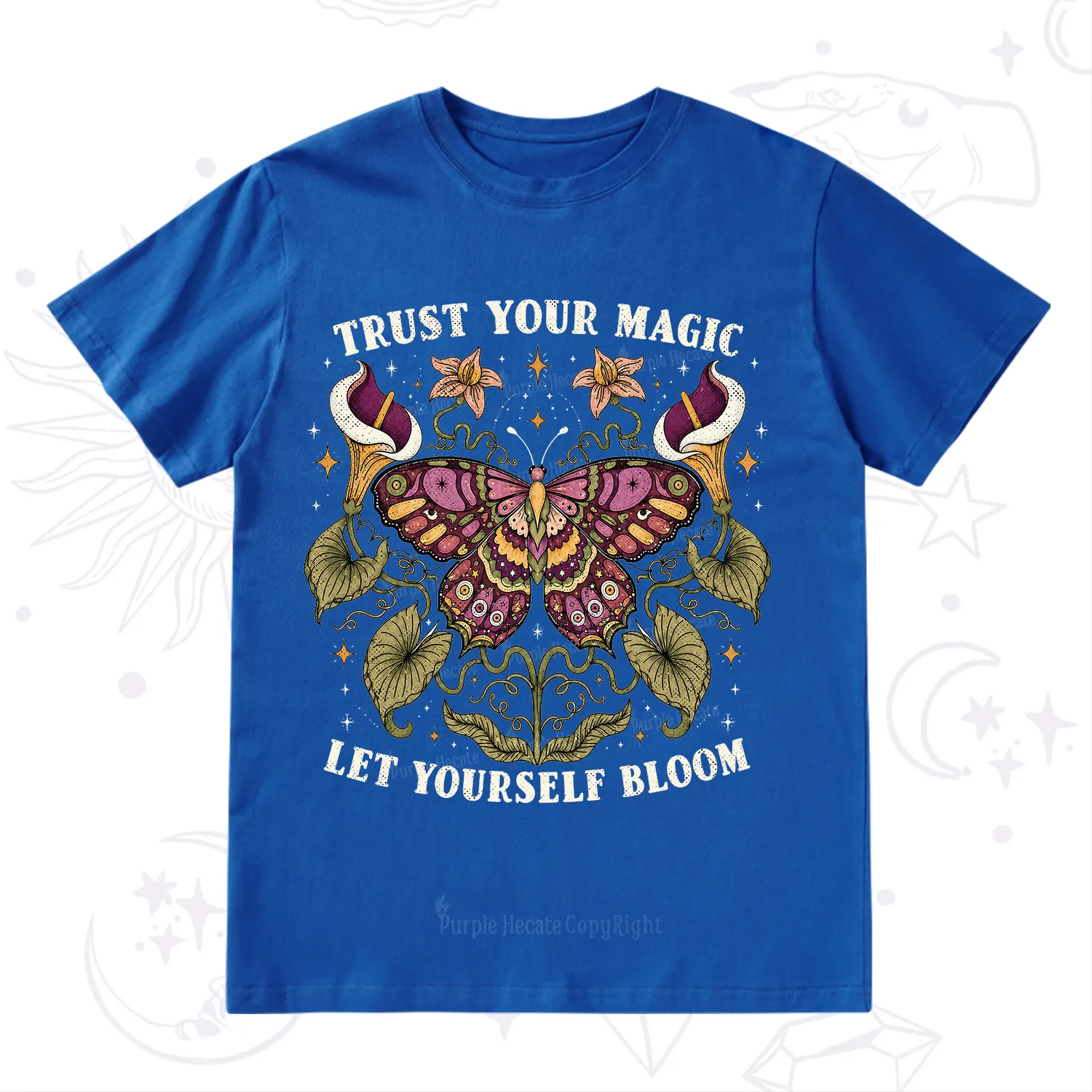 Purplehecate Trust Your Magic Butterfly T-Shirt