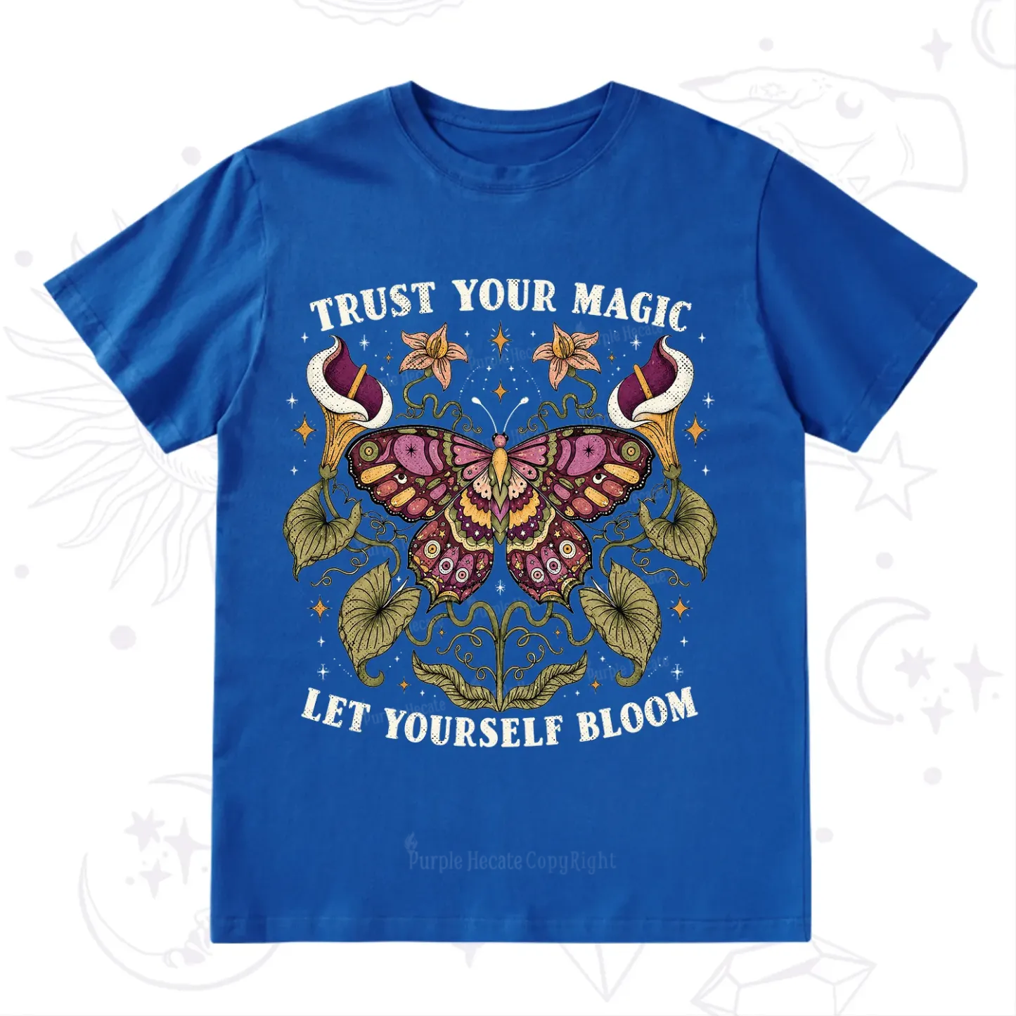 Purplehecate Trust Your Magic Butterfly T-Shirt