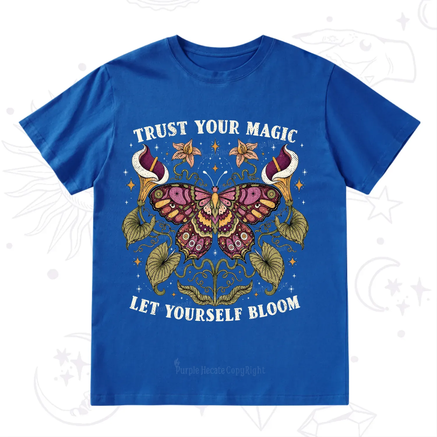 Purplehecate Trust Your Magic Butterfly T-Shirt