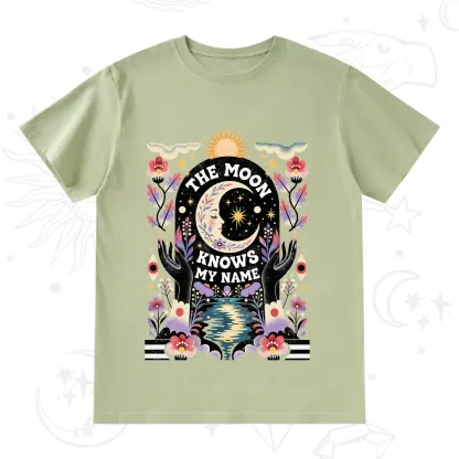 Purplehecate The Moon Knows My Name T-Shirt