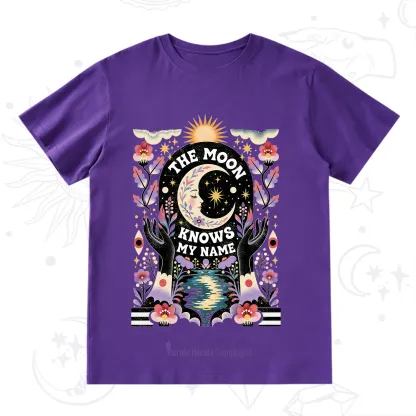 Purplehecate The Moon Knows My Name T-Shirt