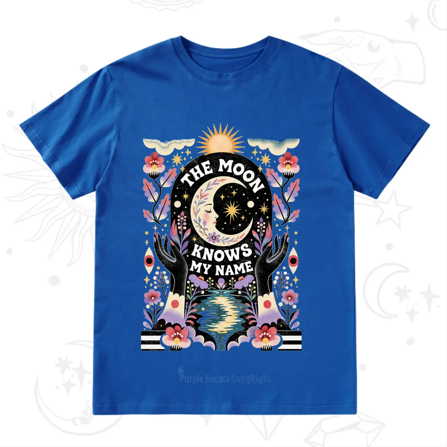 Purplehecate The Moon Knows My Name T-Shirt
