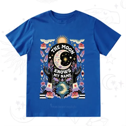 Purplehecate The Moon Knows My Name T-Shirt